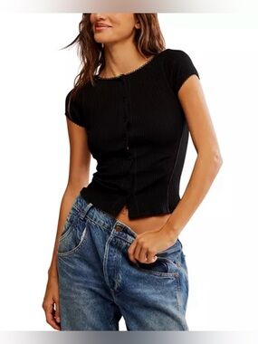 FP Most Wanted Cardi Black Sz S